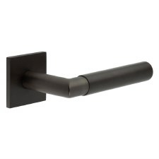 EnduraLine Lambourn Handle on Sprung Square Rose Dark Bronze PVD