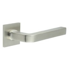 EnduraLine Eaton Handle on Sprung Square Rose Satin Stainless Steel