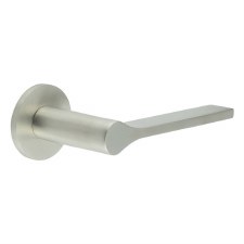 EnduraLine Keisby Handle on Sprung Round Rose Satin Stainless Steel