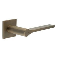 EnduraLine Keisby Handle on Sprung Square Rose Antique Brass PVD