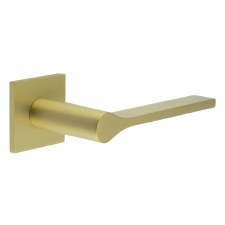 EnduraLine Keisby Handle on Sprung Square Rose Satin Brass PVD