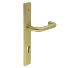 EnduraLine Hanby Multipoint Lock Handle Satin Brass PVD