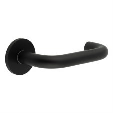 EnduraLine Hanby Handle on Sprung Round Rose Black PVD EnduraLine Hanby Handle on Sprung Round Rose Black PVD