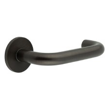 EnduraLine Hanby Handle on Sprung Round Rose Dark Bronze PVD