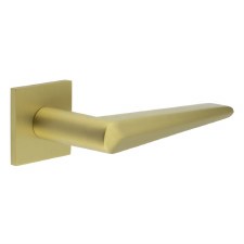 EnduraLine Burley Handle on Sprung Square Rose Satin Brass PVD