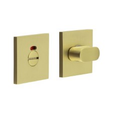 EnduraLine Croxton Square Turn & Release with Indicator Satin Brass PVD
