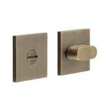 EnduraLine Croxton Square Turn & Release Antique Brass PVD