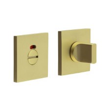 EnduraLine Alton Square Turn & Release with Indicator Satin Brass PVD