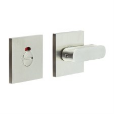 EnduraLine Scampton Square Turn & Release with Indicator Satin Stainless Steel