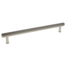 Crispin Reeded Cabinet Pull Handle 224mm Polished Nickel