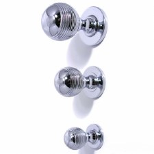 Samuel Heath Cupboard Door Knob 19mm Polished Chrome