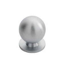 Ball Cupboard Knob 25mm Satin Chrome