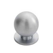 Ball Cupboard Knob 30mm Satin Chrome