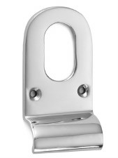 Croft Cylinder Pull 1773 Oval Profile Polished Chrome