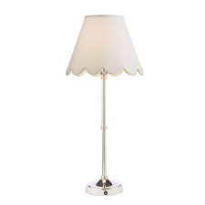 Dahl Rechargable Table Lamp Polished Nickel