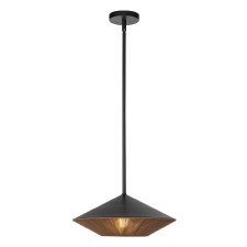 Alora Mood Daphne Single Pendant Large Black