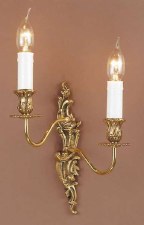 Dauphine 182AL Double Wall Light Left Hand Polished Brass