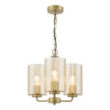 Daylin 3 Light Pendant Satin Gold