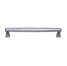 Heritage Deco Pull Handle V1334 305 Medium Polished Chrome Heritage Deco Pull Handle V1334 305 Medium Polished Chrome