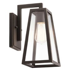 Kichler Delison Small Wall Lantern Rubbed Bronze