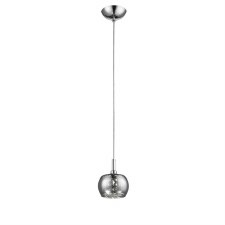 Deni Single Crystal Pendant Chrome