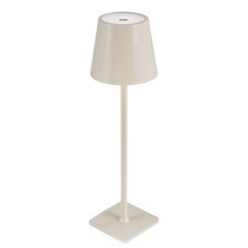 Derrick Rechargable Table Lamp Satin Grey Derrick Rechargable Table Lamp Satin Grey