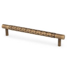 Diamond Pattern Cabinet Handle 160mm Antique Brass Diamond Pattern Cabinet Handle 160mm Antique Brass