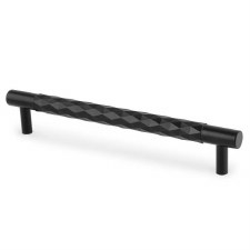 Diamond Pattern Cabinet Handle 160mm Black Diamond Pattern Cabinet Handle 160mm Black