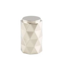 Diamond Pattern Cabinet Knob Polished Nickel PVD