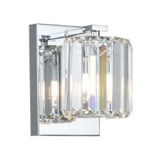 Quoizel Divine Single Bathroom Wall Light Chrome