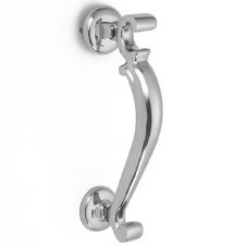 Croft Doctors Door Knocker 4120L Polished Chrome