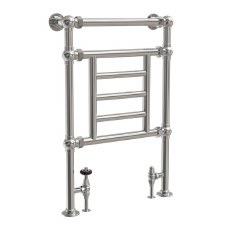 Doddington Heated Towel Rail 650mm Polished Chrome