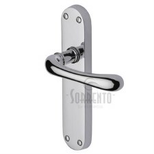 Sorrento Donna Latch Door Handles Polished Chrome