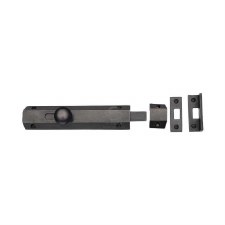 Heritage Flat Door Bolt RDB1685 6" Rustic Dark Bronze Heritage Flat Door Bolt RDB1685 6" Rustic Dark Bronze