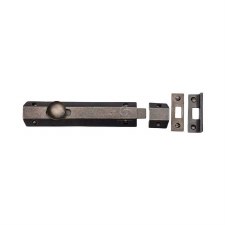 Heritage Flat Door Bolt RPW1685 6" Rustic Pewter Heritage Flat Door Bolt RPW1685 6" Rustic Pewter