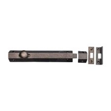 Heritage Flat Door Bolt RPW1685 8" Rustic Pewter Heritage Flat Door Bolt RPW1685 8" Rustic Pewter