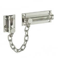 Heavy Duty Door Chain Polished Nickel