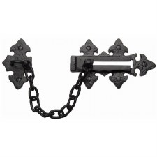 Heritage Tudor Door Chain TC107 Black Ironwork