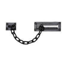 Heritage Door Chain FB108 Black Iron Rustic