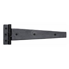 Heritage Door Hinge FB414 457mm Black Iron Rustic