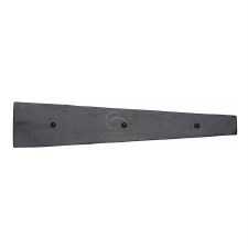 Heritage Door Hinge FB416 400mm Black Iron Rustic