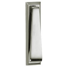 Croft Slim Door Knocker 1750 Polished Nickel