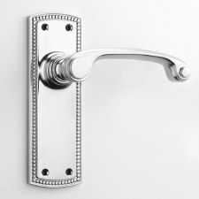 Aston Regency Latch Door Handles Polished Chrome