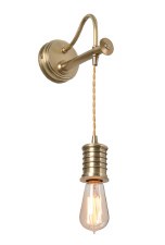 Elstead Douille Wall Light Antique Brass