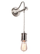 Elstead Douille Wall Light Polished Nickel