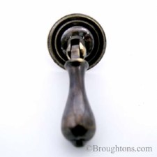 Armac Tear Drop Drop Handle Antique Brass 64mm