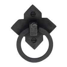 Heritage Cabinet Ring Drop Pull RDB6389 Rustic Dark Bronze