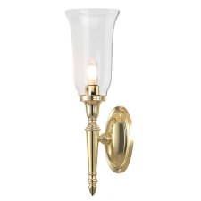 Elstead Dryden 2 Bathroom Wall Light Polished Brass