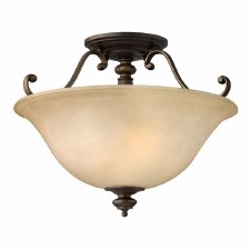 Hinkley Dunhill Semi Flush Light Royal Bronze