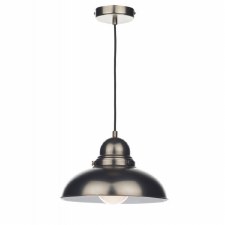 Dynamo Ceiling Pendant Light Antique Chrome